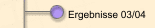 Ergebnisse 03/04
